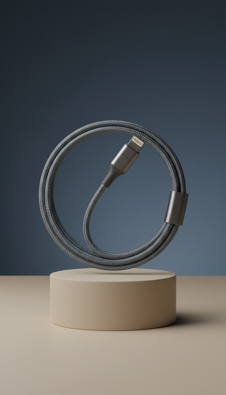Braided USB-C to Lightning Cable